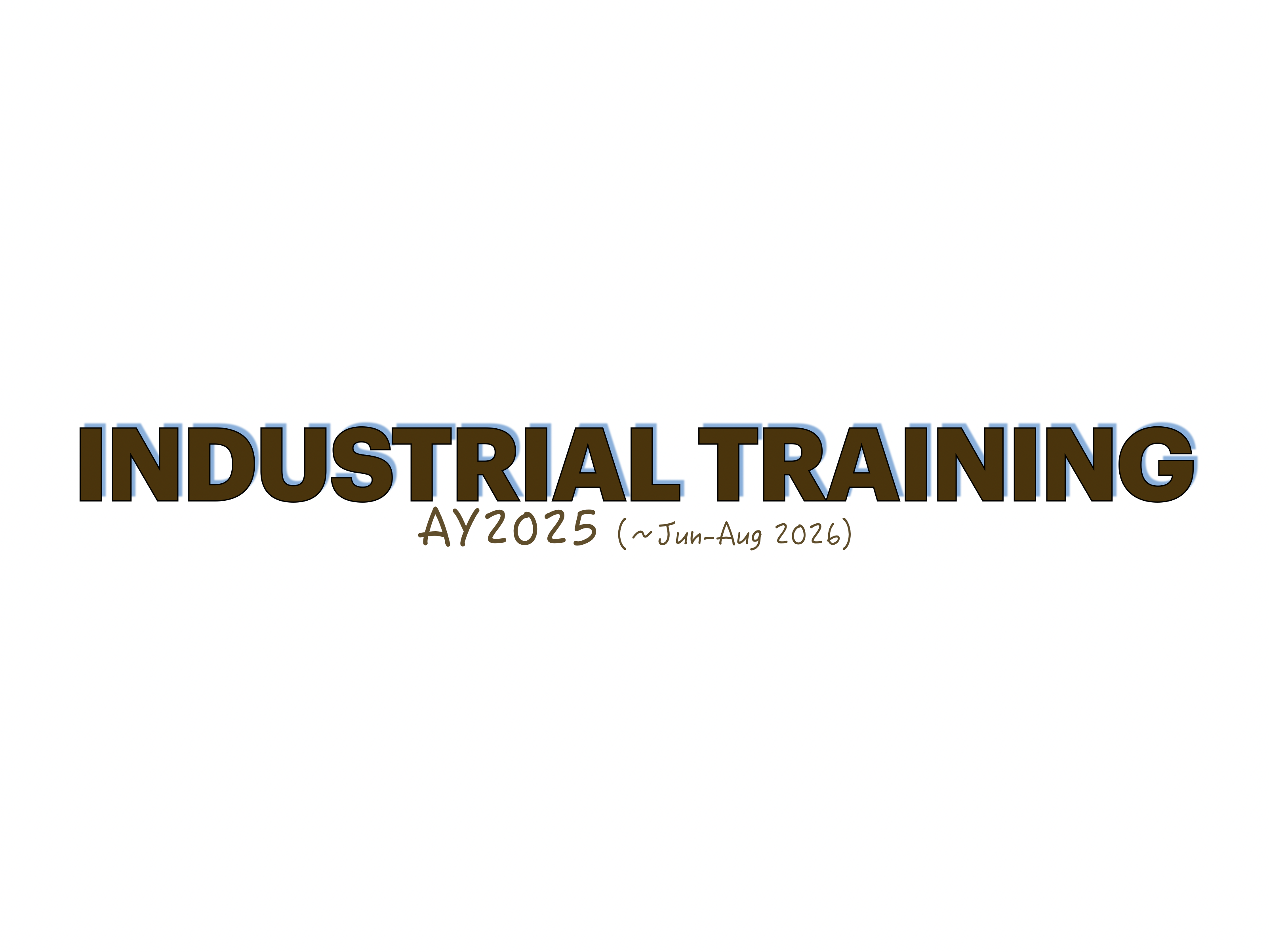2140301 Industrial Training (Summer/AY2025)